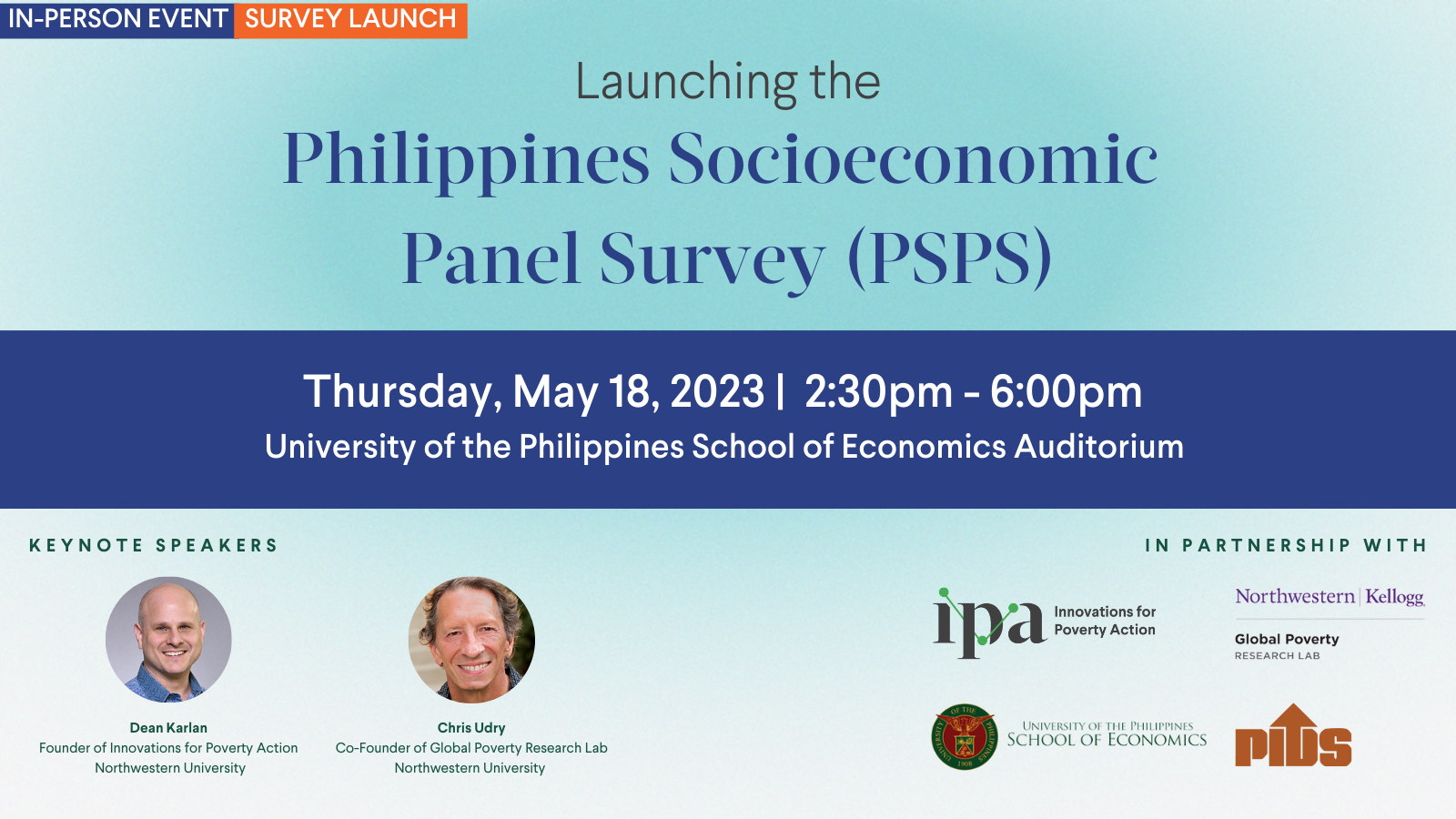 Philippines Socioeconomic Panel Survey