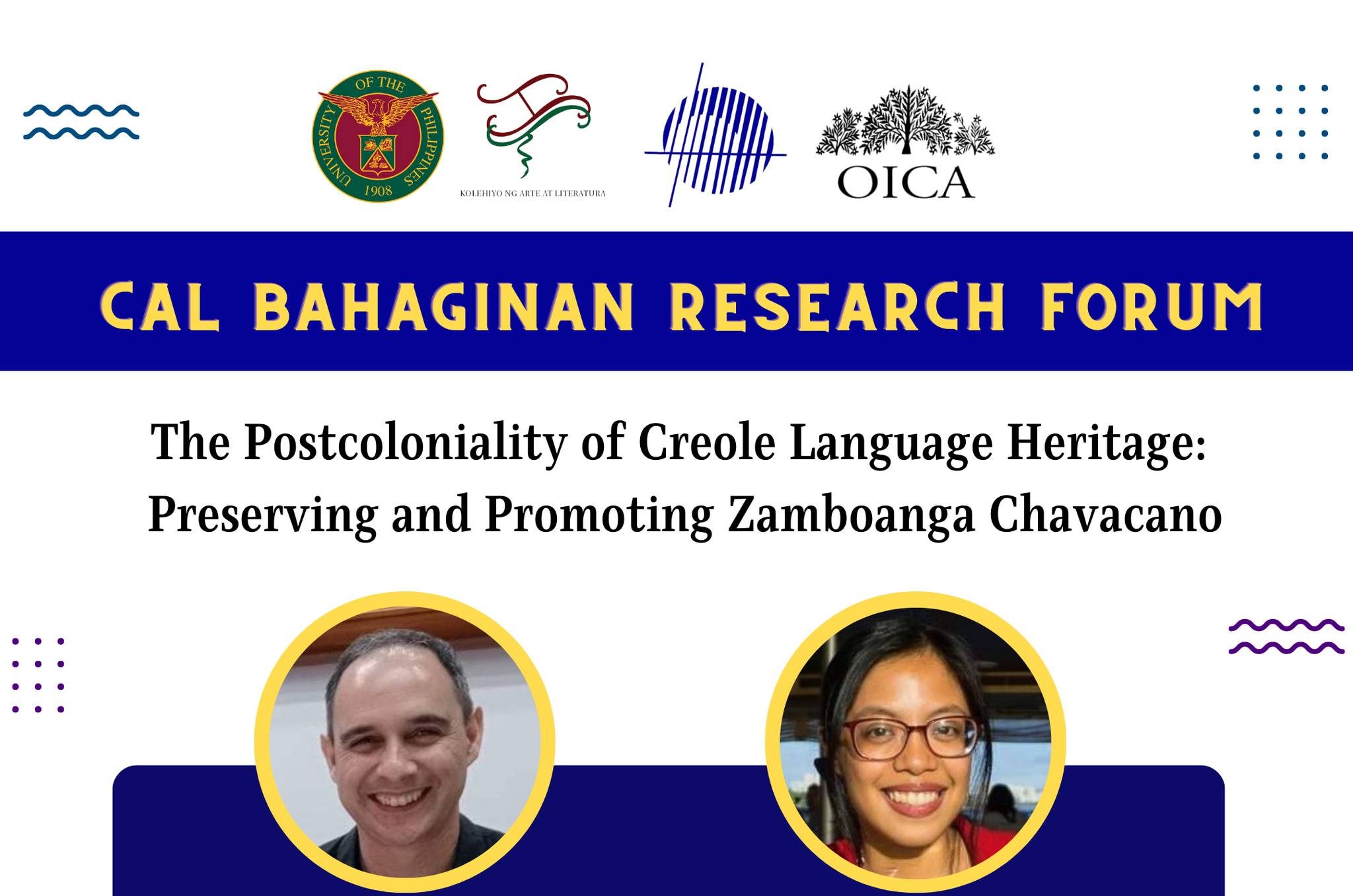 The Postcoloniality of Creole Language Heritage: Preserving and Promoting Zamboanga Chavacano