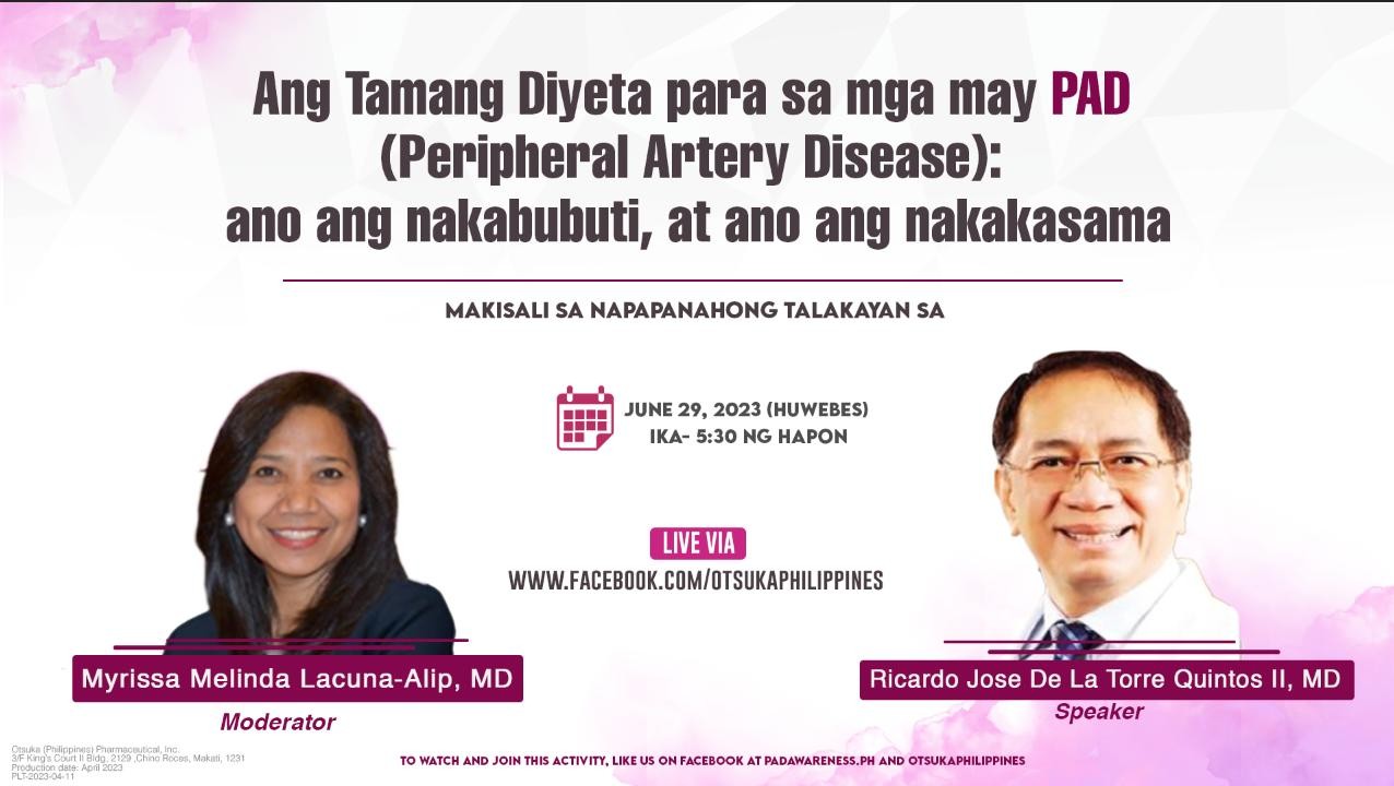 Ang Tamang Diyeta para sa mga may PAD (Peripheral Artery Disease): Ano ang Nakabubuti at Ano ang Nakakasama