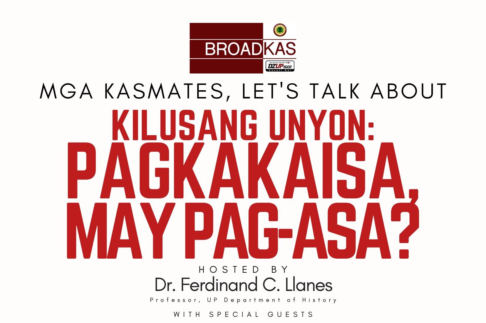 Kilusang Unyon: Pagkakaisa, May Pag-asa?