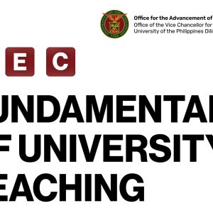 Teaching Effectiveness Course: Fundamentals of University Teaching