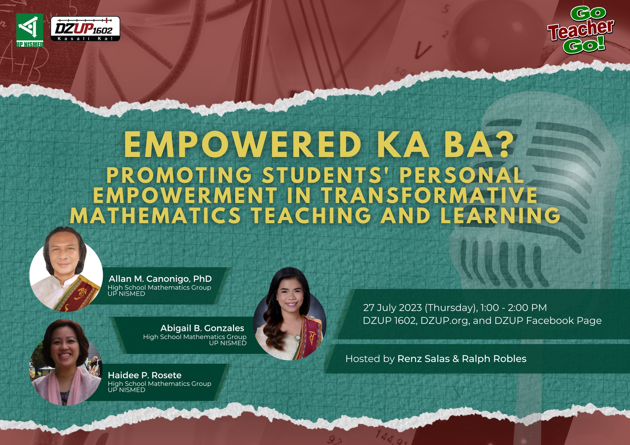 Empowered Ka Ba?: Investigating the Development of Personal Empowerment Through Transformative Teaching and Learning