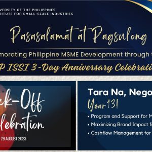 UP ISSI 3-Day Anniversary Celebration