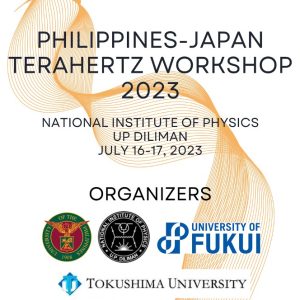 3rd Philippines-Japan Terahertz Workshop