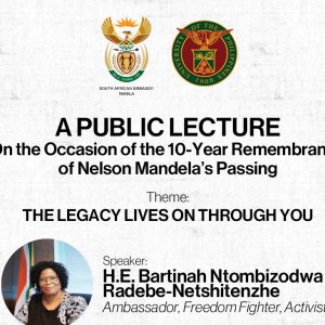 Public Lecture on the Occasion of the 10-Year Remembrance of Nelson Mandela's Passing