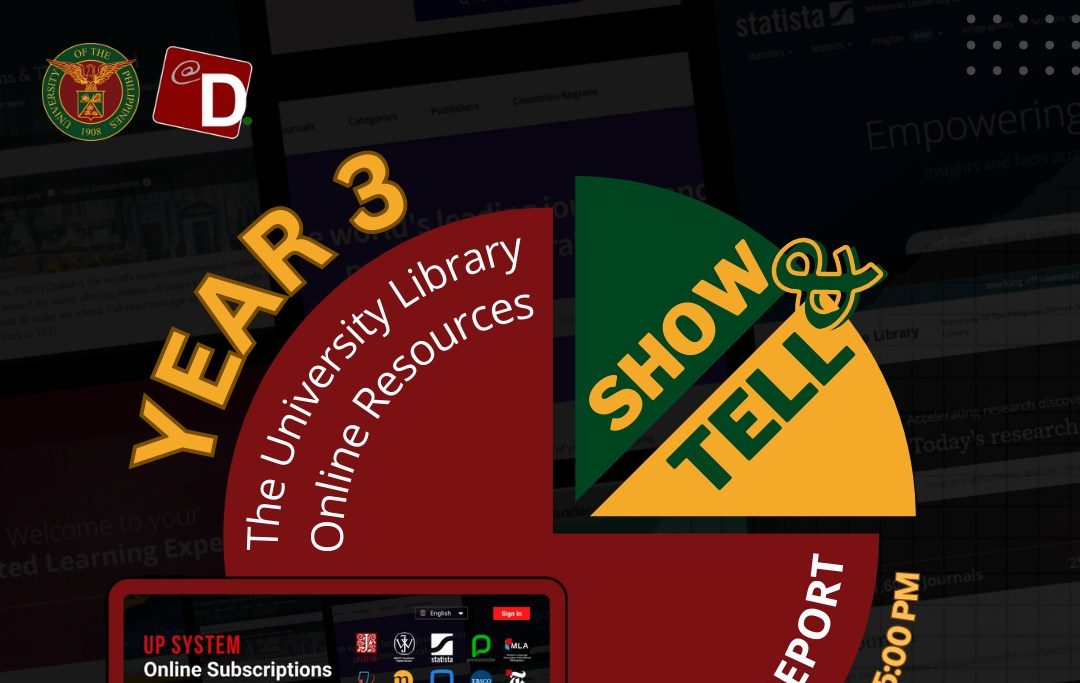 Show and Tell Year 3: The University Library Online Resources Midyear Report