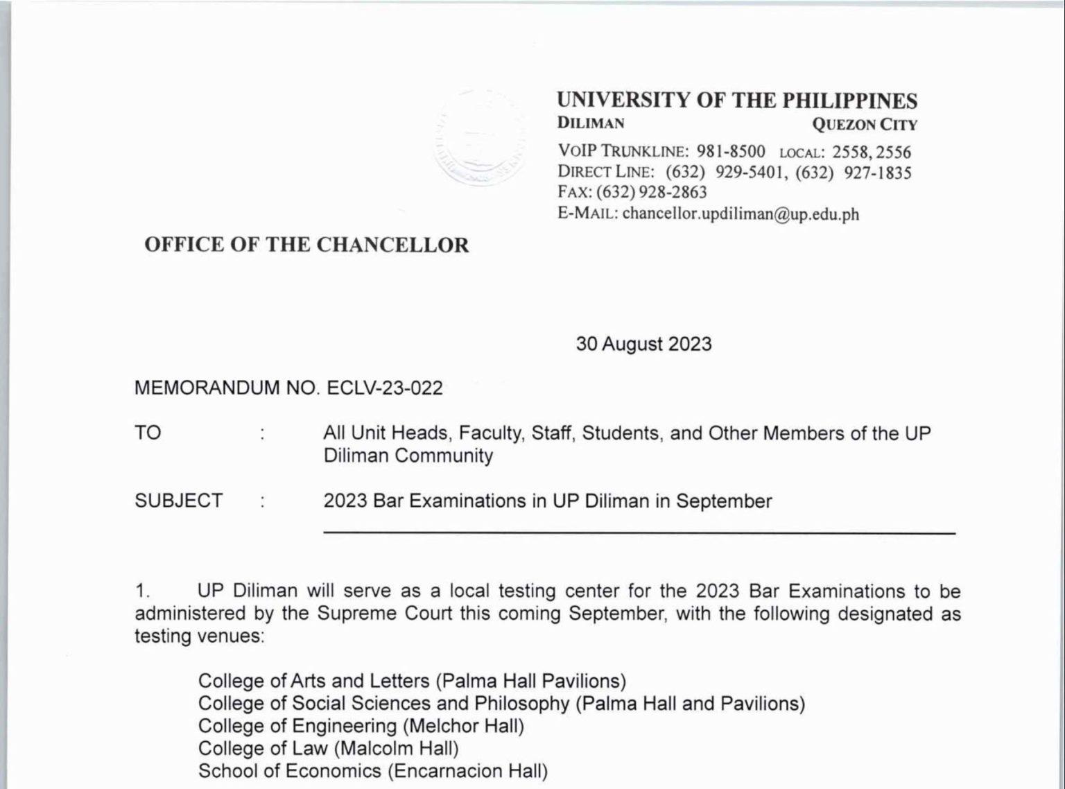 Memorandum Blg. AUM-23-01: Gabay sa Transportasyon at Trapiko: Dry-run ...