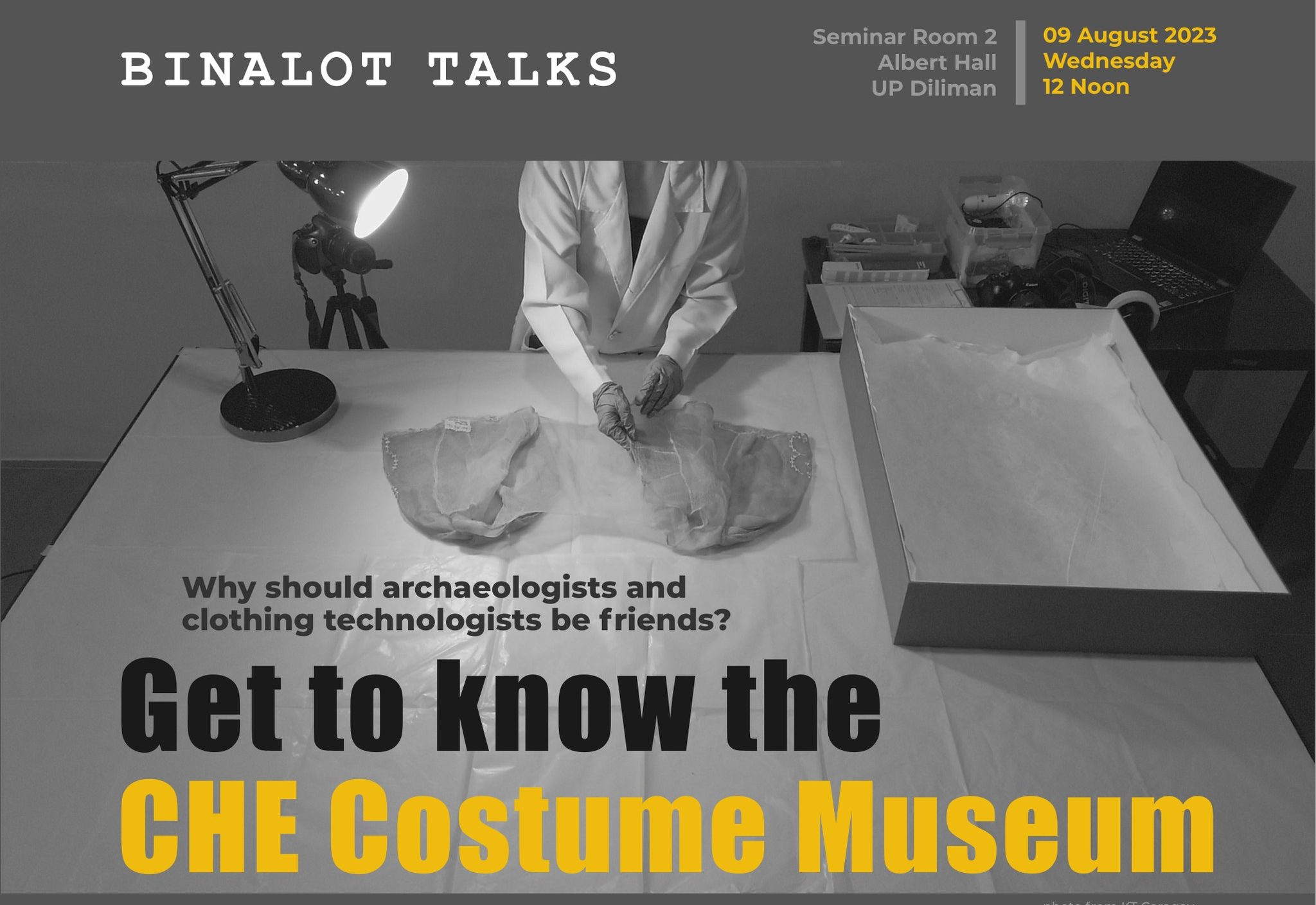 Why Should Archaeologists and Clothing Technologists Be Friends? Get to Know the CHE Museum