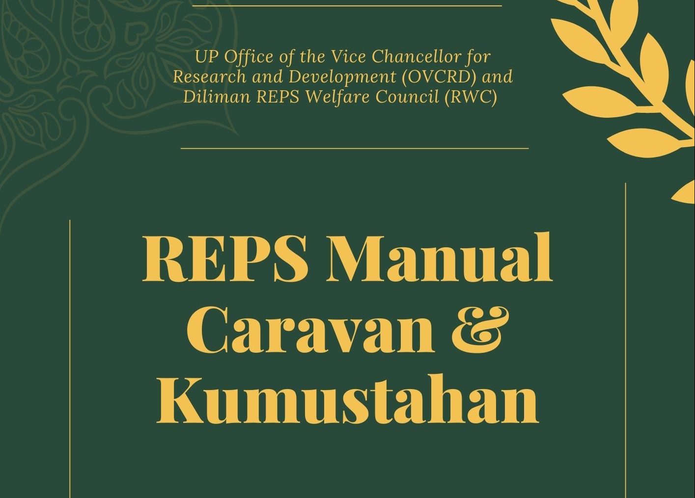 REPS Manual Caravan and Kumustahan