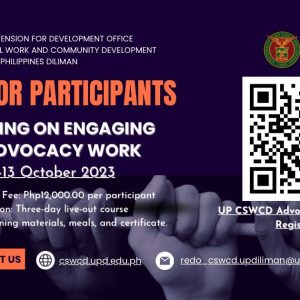 Training on Engaging in Advocacy Work