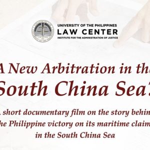 A New Arbitration in the South China Sea?