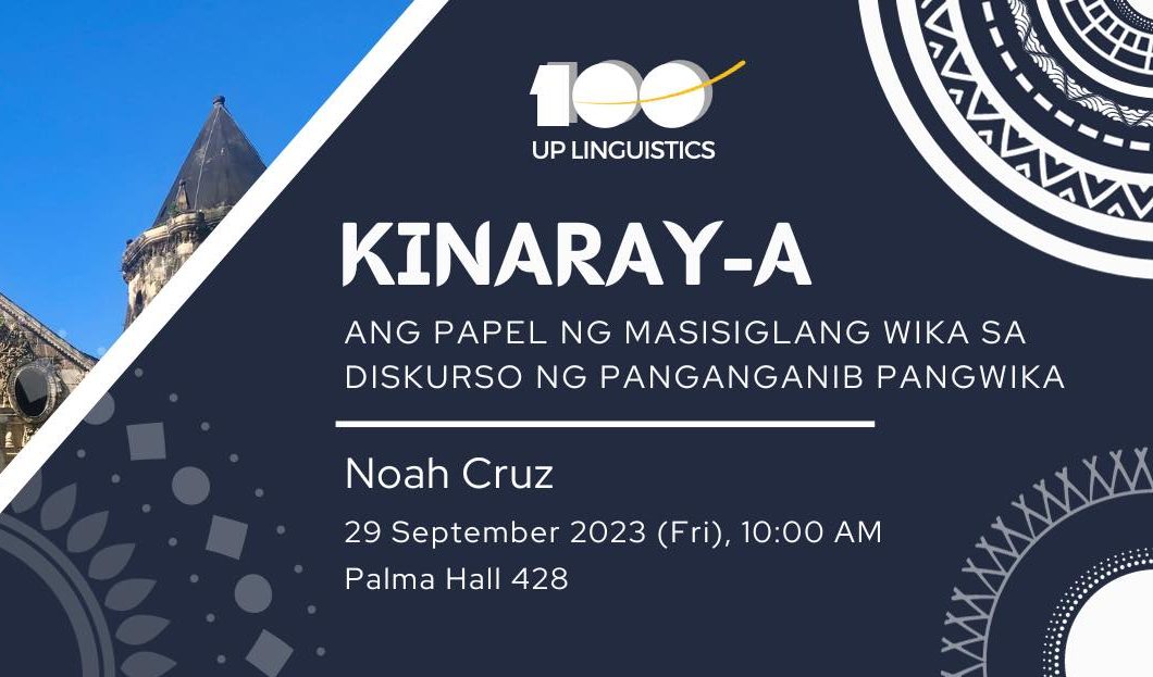 Kinaray-a: Ang Papel ng Masisiglang Wika sa Diskurso ng Panganganib Pangwika