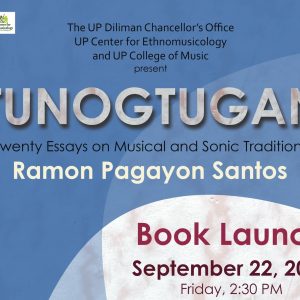 Tunogtugan: Twenty Essays on Musical and Sonic Traditions