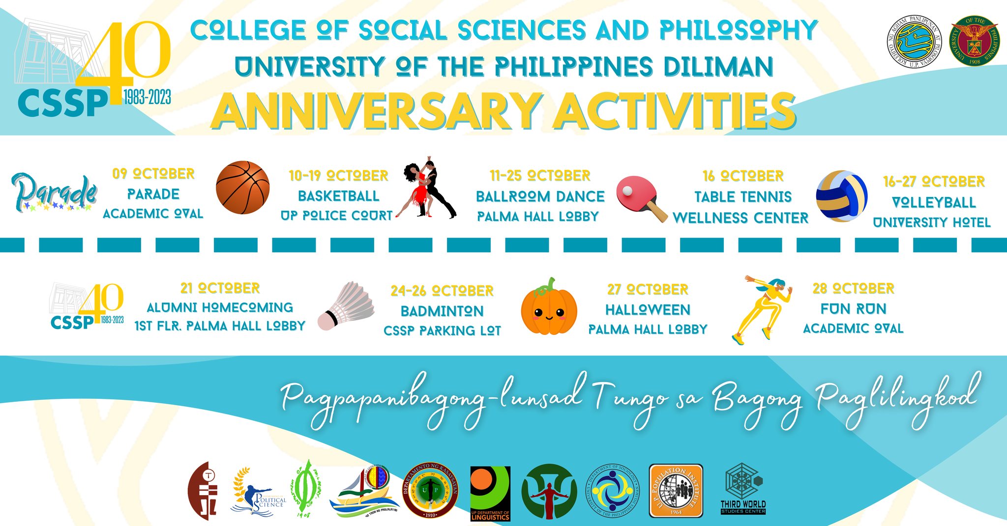 CSSP 40th Founding Anniversary Activities