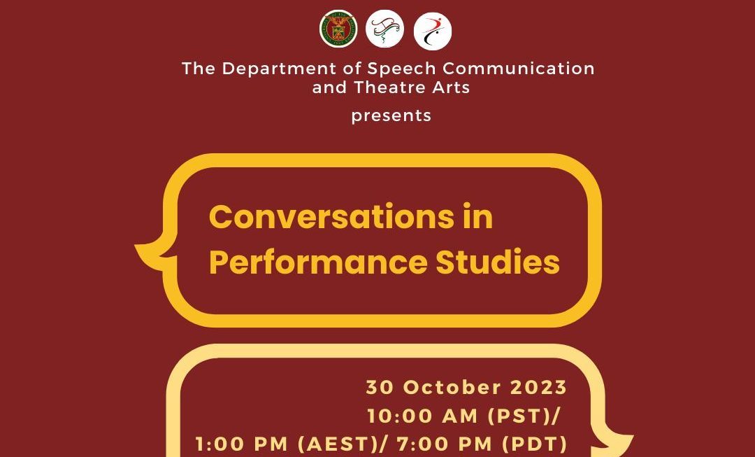 Conversations in Performance Studies 2023