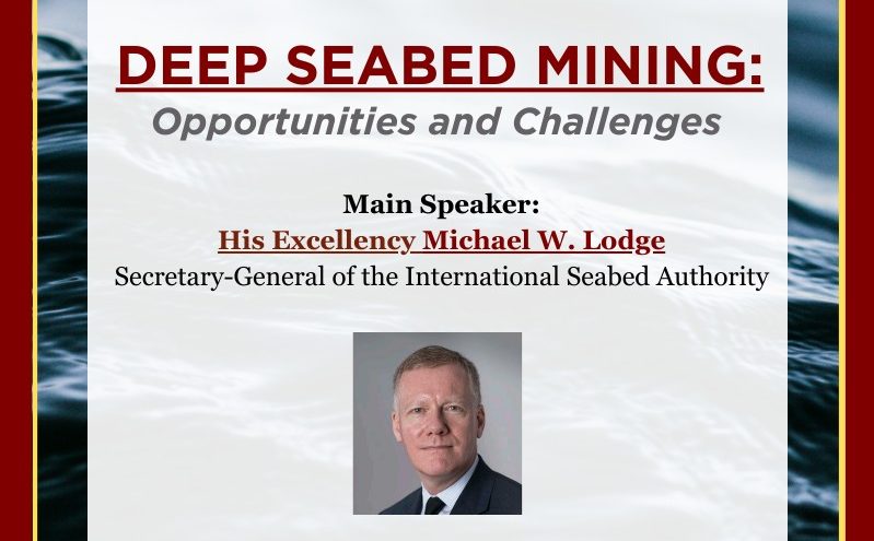 Deep Seabed Mining: Opportunities and Challenges