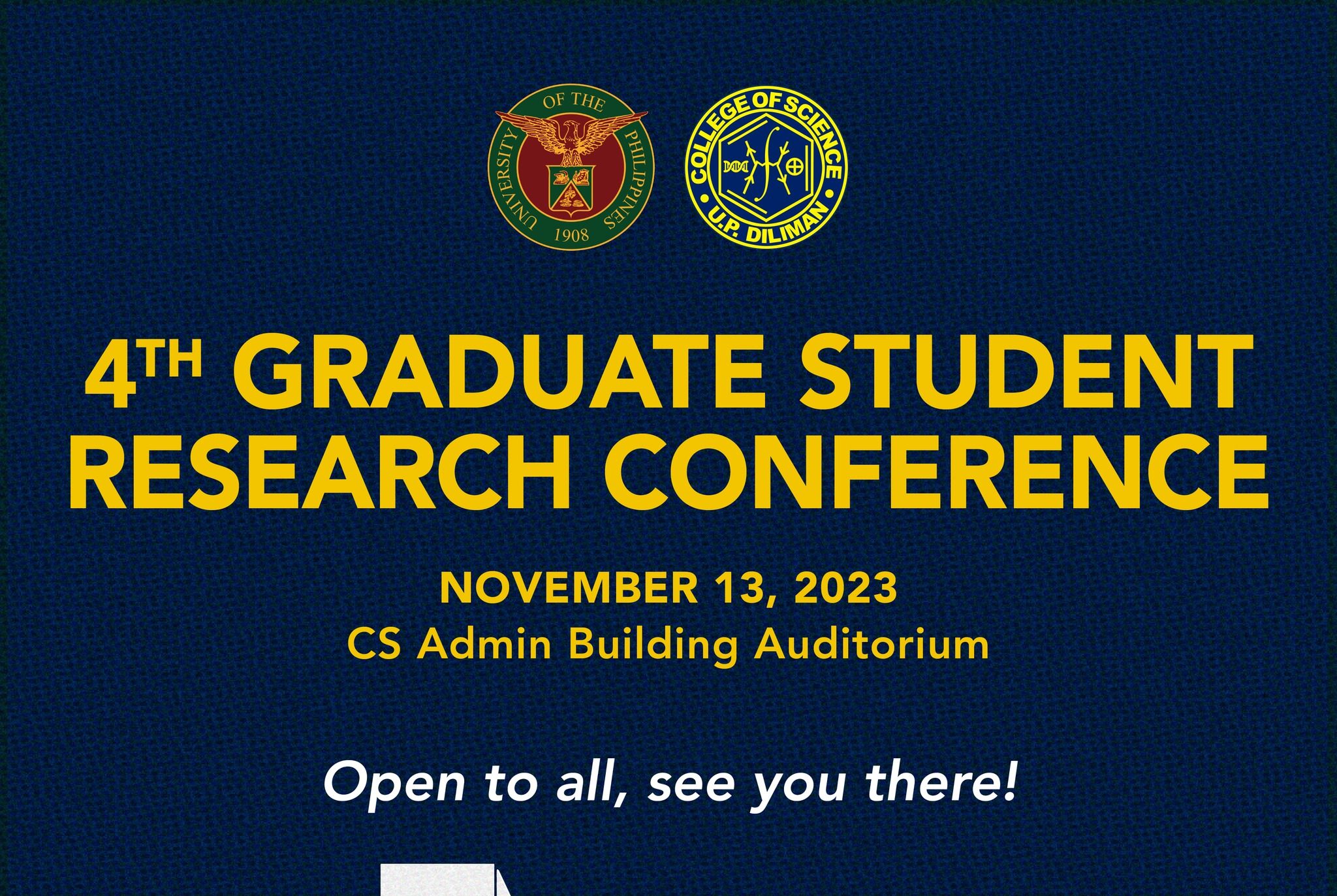 4<sup>th</sup> Graduate Student Research Conference