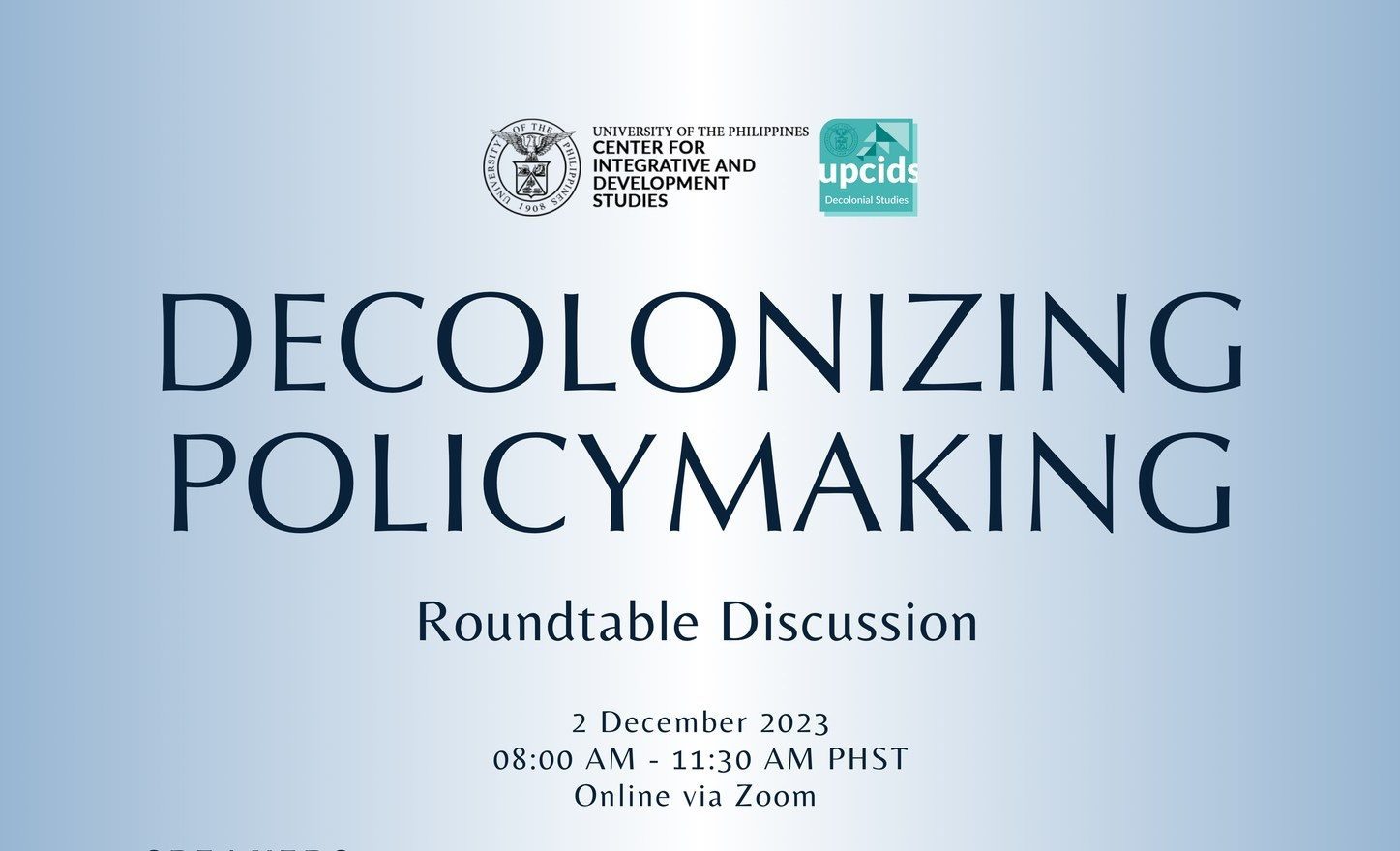 Decolonizing Policymaking