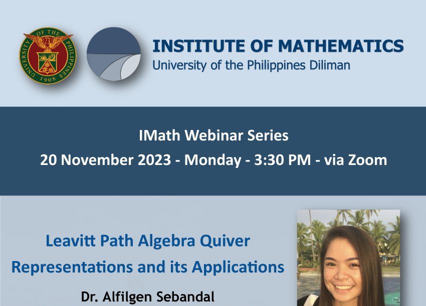 IMath Webinar Series