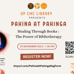 Pahina at Pahinga: Healing Through Books: The Power of Bibliotherapy