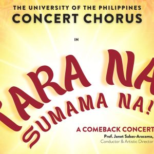 Tara Na, Sumama Na! A Comeback Concert