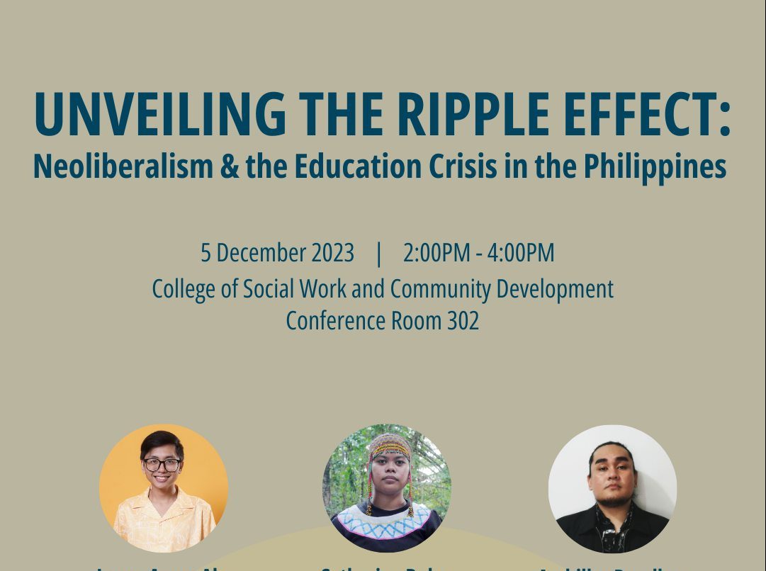 Unveiling the Ripple Effect: Neoliberalism and the Education Crisis in the Philippines