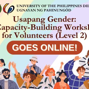 Usapang Gender: A Capacity-Building Workshop for Volunteers (Level 2)