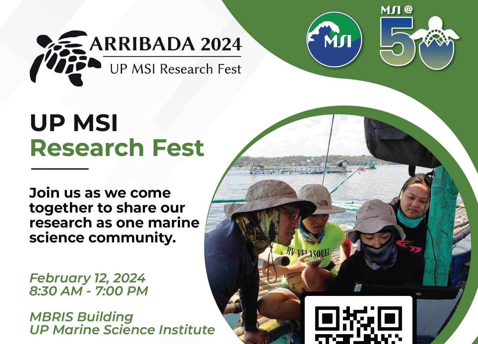 ARRIBADA 2024: UP MSI Research Fest