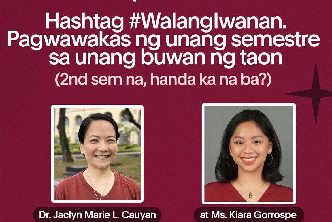 Hashtag #WalangIwanan. Pagwawakas ng Unang Semestre sa Unang Buwan ng Taon