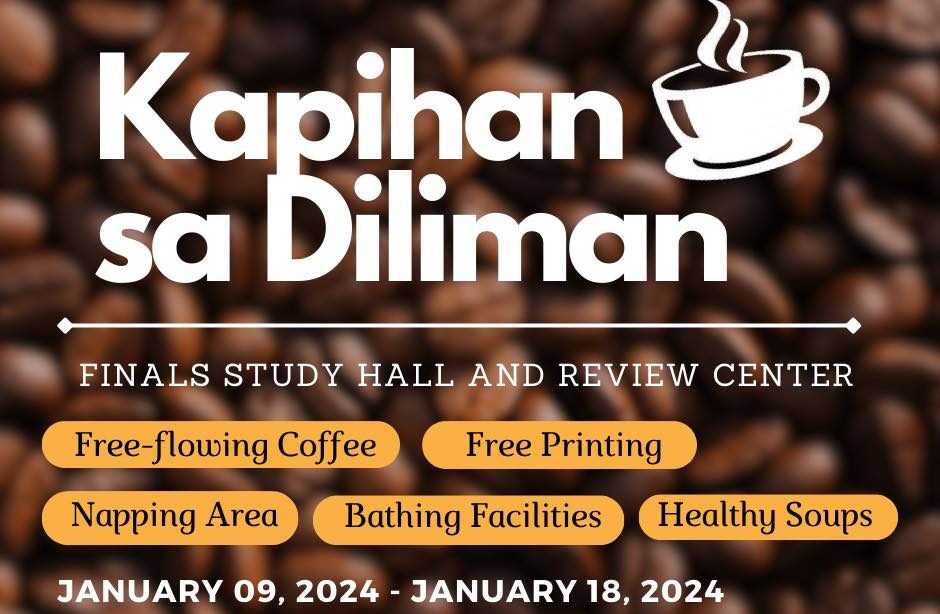 Kapihan sa Diliman: Finals Hall and Review Center