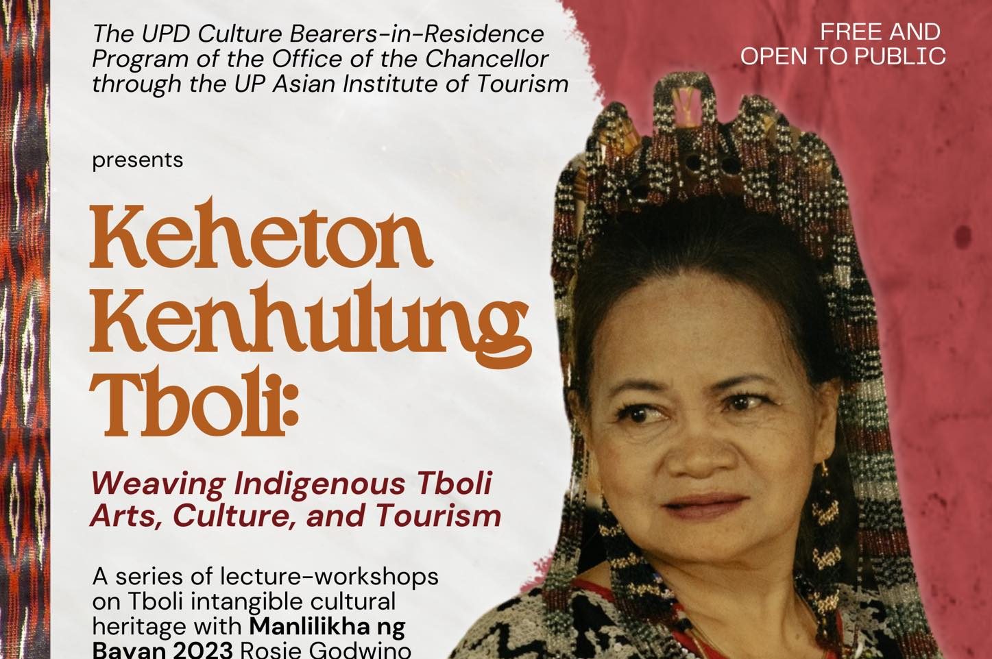 Keheton Kenhulung Tboli: Weaving Indigenous Tboli Art, Culture, and Tourism