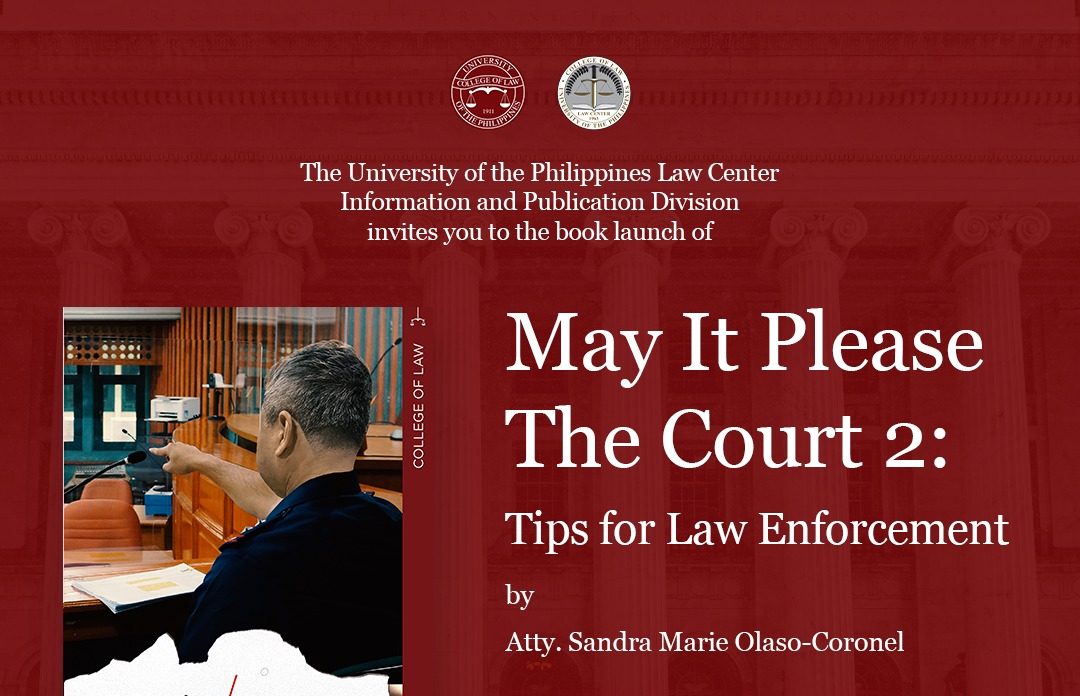 May It Please the Court 2: Tips for Law Enforcement