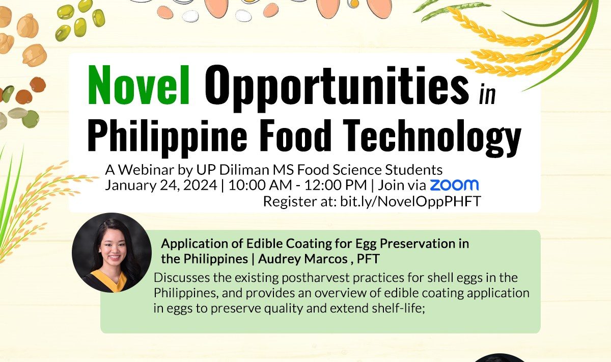 Novel Opportunities in Philippine Food Technology