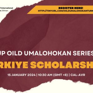 OIL-D Umalohokan Series: Türkiye Scholarships