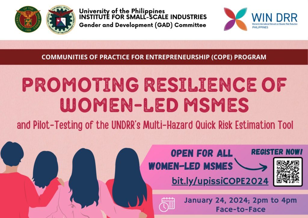 Promoting Resilience of Women-led MSMEs