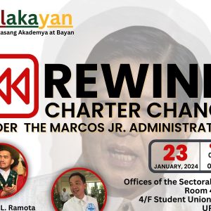 Rewind: Charter Change Under the Marcos Jr. Administration