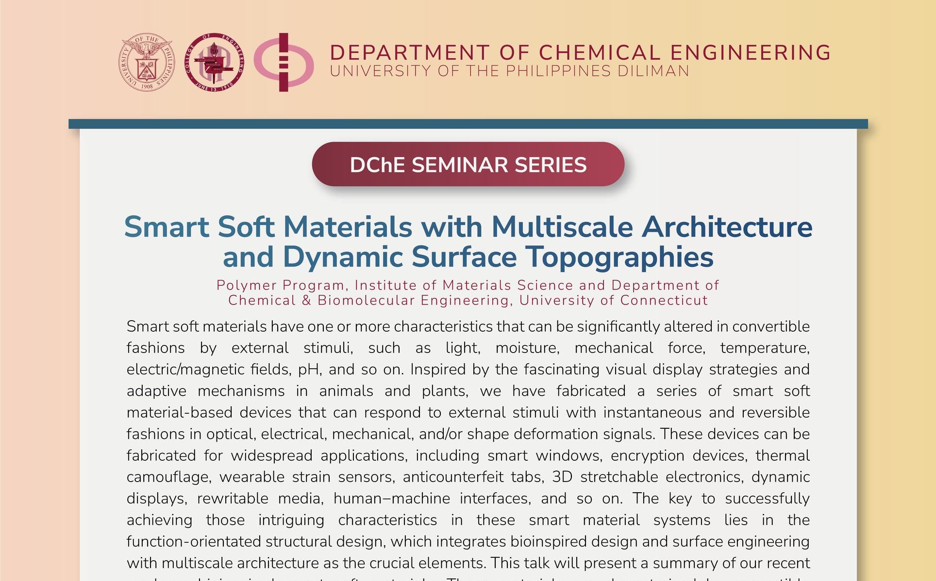 Smart Soft Materials with Multiscale Architecture and Dynamic Surface Topographies