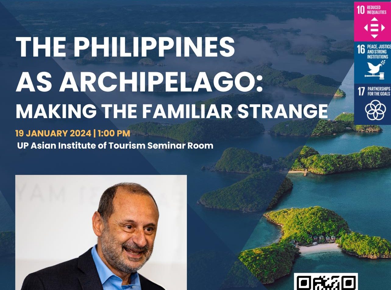 The Philippines as Archipelago: Making the Familiar Strange