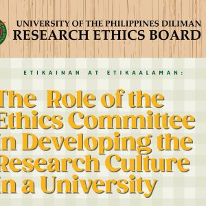 Etikainan at Etikaalaman: The Role of the Ethics Committee in Developing the Research Culture in a University