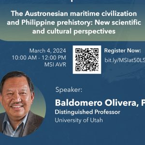 The Austronesian Maritime Civilization and Philippine Prehistory: New Scientific and Cultural Perspectives