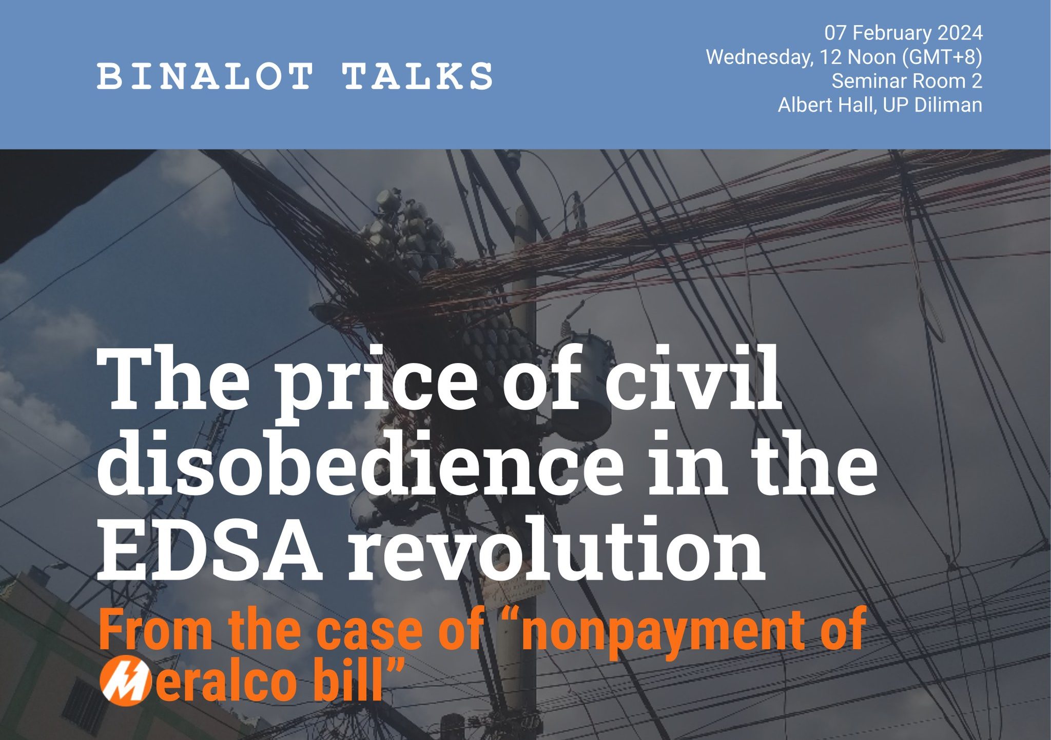 The Price of Civil Disobedience in the EDSA Revolution: From the Case of Nonpayment of Meralco Bill