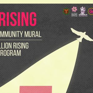 UPrising: UPD Community Mural and One Billion Rising 2024