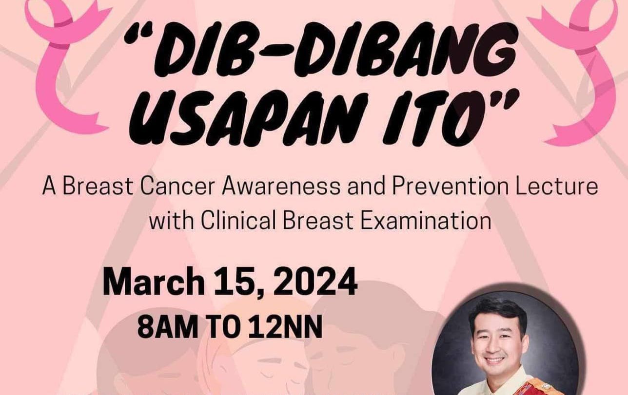 Dib-dibang Usapan Ito: A Breast Cancer Awareness and Prevention Lecture With Clinical Breast Examination