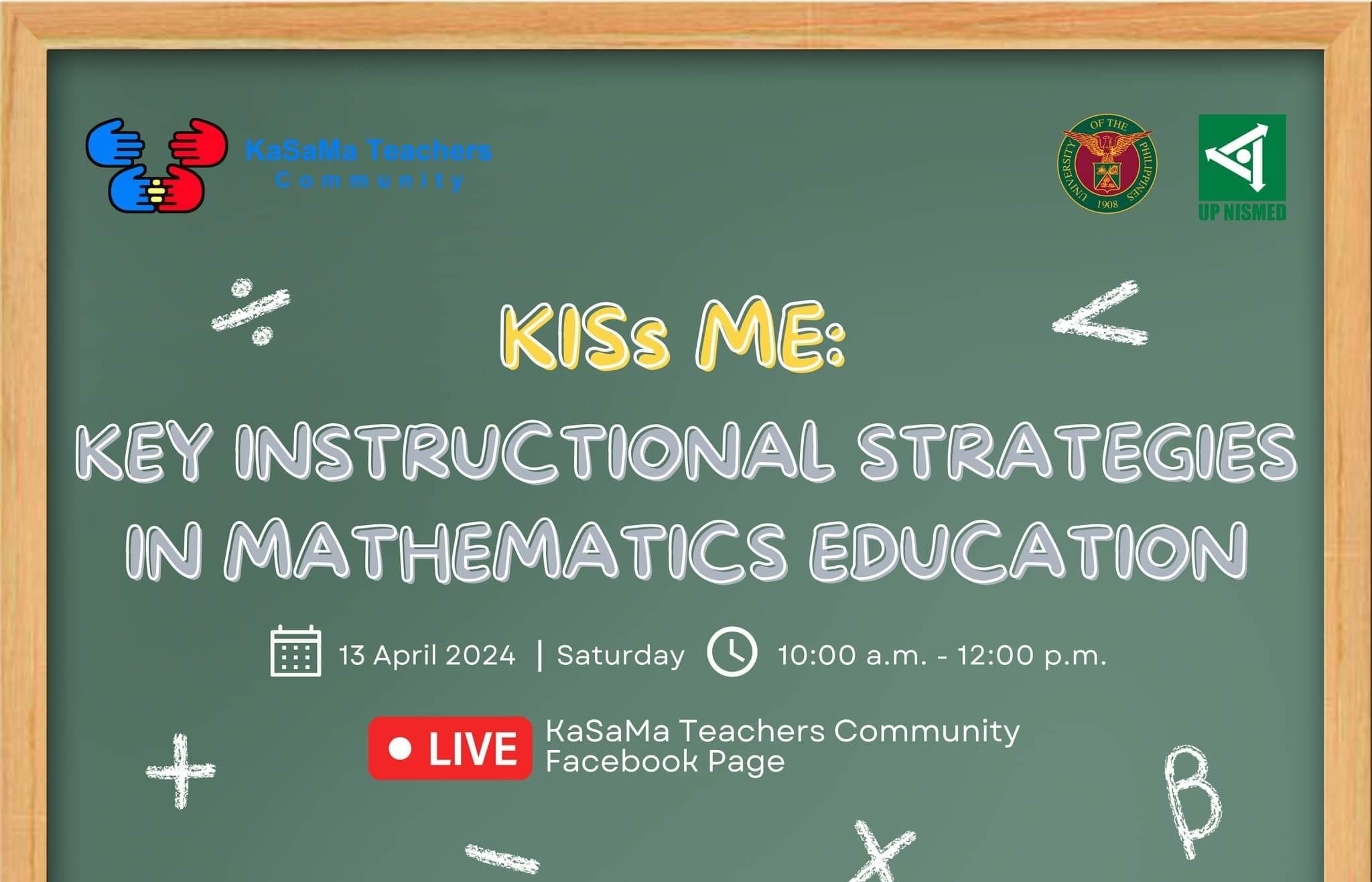 KISs Me: Key Instructional Strategies in Mathematics Education