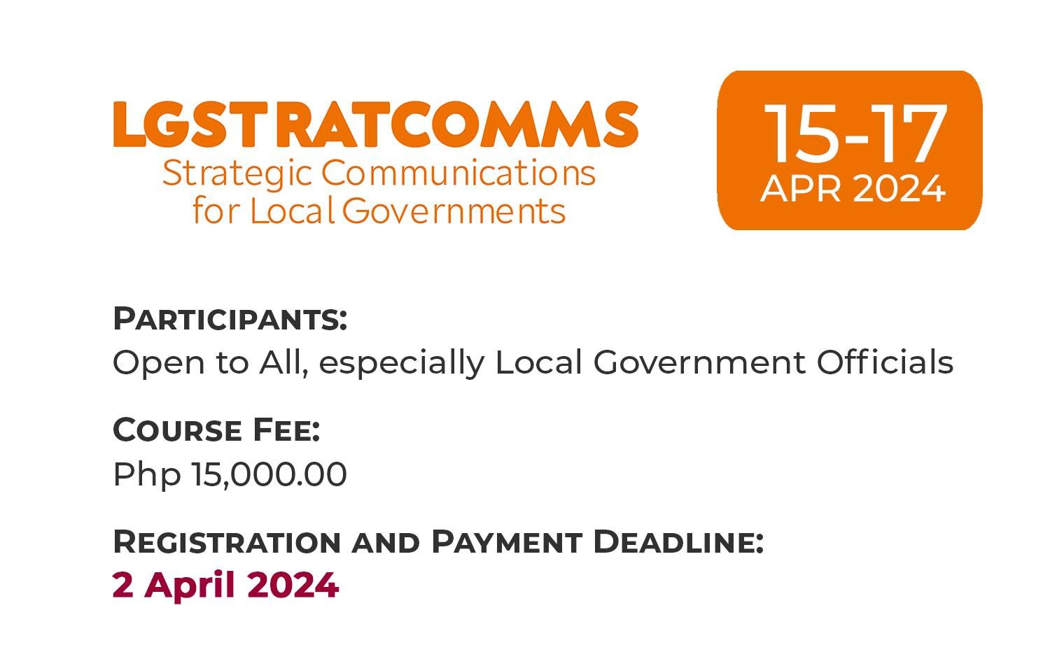 LGStratComms (Strategic Communications for Local Governments)