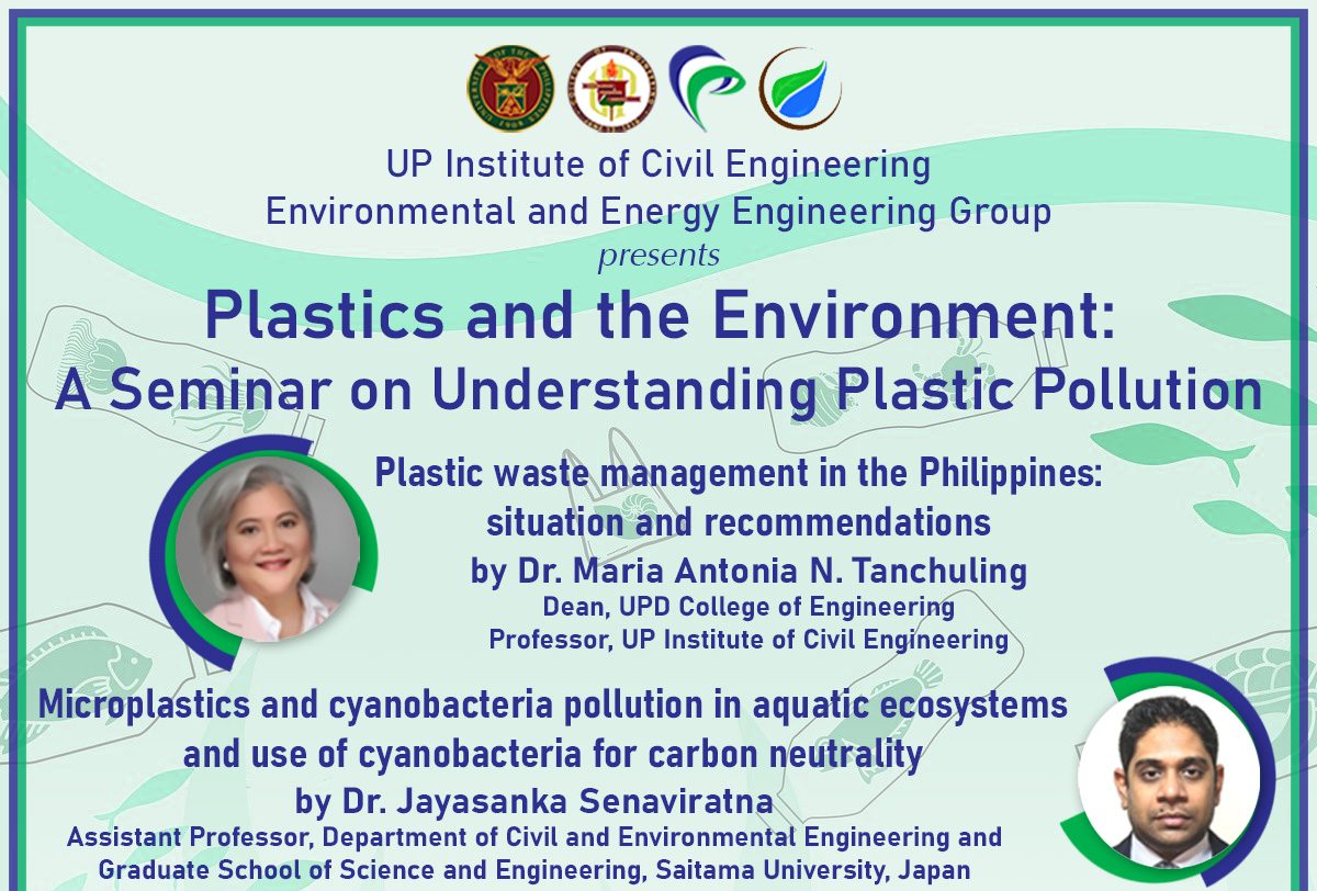 Plastics and the Environment: A Seminar on Understanding Plastic Pollution