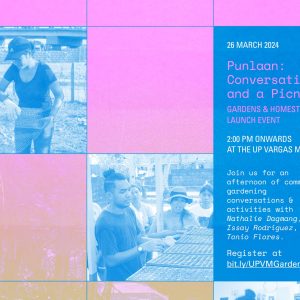 Punlaan: Conservations and a Picnic