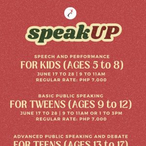 Speak UP Workshop 2024