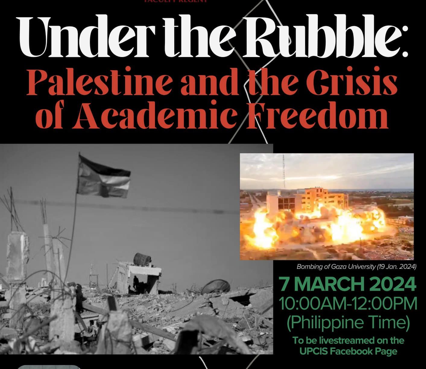 Under the Rubble: Palestine and the Crisis of Academic Freedom