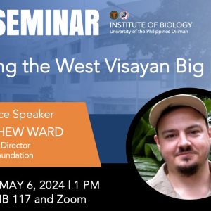 IB Seminar: Saving the West Visayan Big Fiv